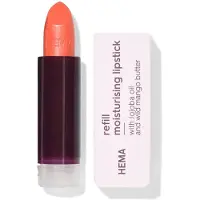 HEMA Navulling Moisturising Lipstick 25 Queen Of Orange - Satin (oranje)