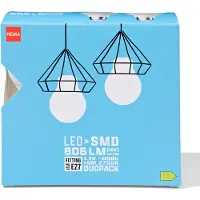 HEMA Led peer smd E27 8.6W 806lm - 2 stuks