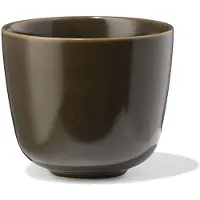 HEMA Cappuccinomok 325ml Puur Aardewerk Donkerbruin (donkerbruin)