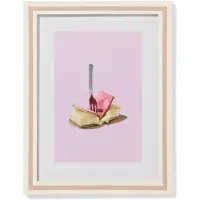 HEMA Fotolijst 15x20cm hout strepen (wit)