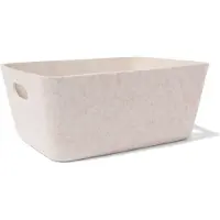 HEMA Mand 27x36x17cm vilt beige