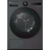 LG 9kg Warmtepomp droger Zwart | Zelfreinigende condensor | Eco Hybrid | Sensor Dry | NL - RT90X8YB