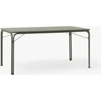 &tradition Thorvald SC113 eettafel Bronze green, 160 cm