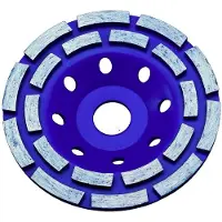 GEKO Diamant-Topfschleifscheibe zweireihig, 125x5x22,23mm