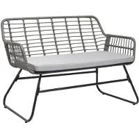 Idimex Tuinset RIVIERA - Zwart/grijs