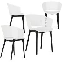 Idimex Tuinstoelen OLINDO, set van 4 - Wit
