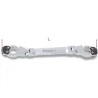 Beta Te openen knik-ringsleutels 187 14X15 - 001870014