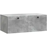 vidaXL Wandmontage TV-kast Betongrijs 78,5 x 41 x 30 cm Bewerkt hout