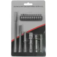 Silver Adapter - Zilver - 11222 - Hexagonaal - Universeel - 16 stuks