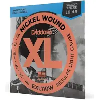 Daddario EXL110W 10-46 wound g3 - Elektrische gitaarsnaren