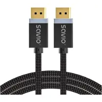 Savio CL-176 DisplayPort kabel 3 m Zwart