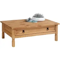 Idimex Mexico salontafel TEQUILA van massief hout - naturel
