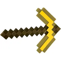 JAKKS Pacific Goudgeel Minecraft pikhouweel voor kinderen