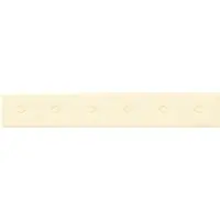 vidaXL Wand Hoofdbord 12 st Crème Kunstleer