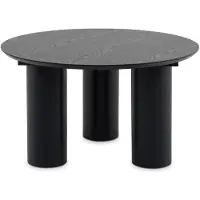Idimex Salontafel ESTER 70 cm rond – Zwart