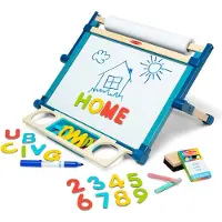 Melissa & Doug - Double-Sided Magnetic Tabletop Art Easel