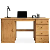 Idimex MANAGER-bureau van massief hout – eiken afwerking