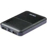 Grixx Mini Powerbank 5.000 mAh - USB-C en USB-A - Zwart