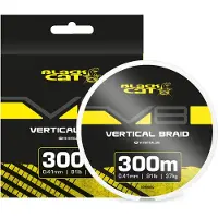 Black Cat V8 Braided Line 300 M Transparant 0.410 mm