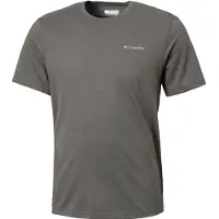 Columbia CSC Outdoor Back Graphic Tee Heren Outdoorshirt - City Grey Heather, Sunscape
