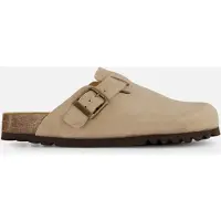 Scholl Olivier Muiltjes beige Suede Maat 46