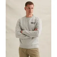 PME Legend Sweatshirt 'Sweatshirt with garment-dye wash and artwork' lichtgrijs
