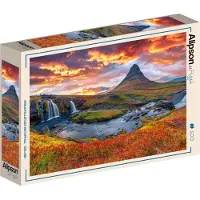 Alipson Puzzle Kirkjufellsfoss Waterfall - Iceland Puzzel (500 stukjes)