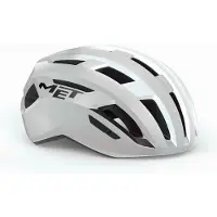 Met Vinci Mips-helm, wit-zilver