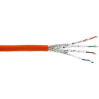InLine Installatiekabel Cat.7a, S/FTP (PiMF) 4x2x0,58 AWG23, 1200MHz, B2ca, 50m
