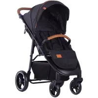 BabyTrold - Malaga Stroller - Night black - 87 x 43 x 58 cm