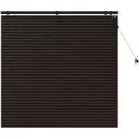 vidaXL Venetiaanse jaloezie Donkerbruin 125 x 130 cm 35 mm