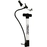 Avento Multifunctionele Pomp met drukmeter - Fietspomp - Staande pomp - Aluminium - Incl. 3 opzetstukken