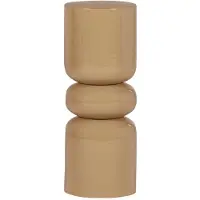 Woood Brava Plantenstandaard - Metaal - Zand - 77x29x29