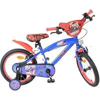 Volare Sonic Kinderfiets - Jongens - 16 inch - Blauw - Twee handremmen