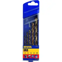 Irwin HSS Cobalt borenset 5-delig 4/5/6/8/10 mm 10502570