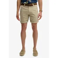 Superdry Utility Chino Shorts Normale Pasvorm Beige Grootte: 32