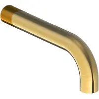 Hotbath Cobber CB094 Uitloop Tbv Cb105 / Cb106 - 15cm - Geborsteld Messing PVD - Messing - Kranen, Badkranen, Baduitlopen - 8720039360525