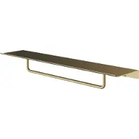 Hotbath &More SHA04 handoekrek 40cm voor Planchet serie geborsteld messing PVD