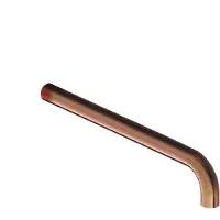 Hotbath Cobber Uitloop 25cm Geborsteld Koper PVD CB094