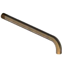 Hotbath Cobber CB094 Uitloop Tbv Cb105 / Cb106 - 30cm - Verouderd Messing - Messing - Kranen, Badkranen, Baduitlopen - 8720039360235
