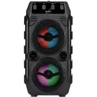 Tracer bluetooth speaker | Portable speaker | Led verlichting | 10 W | Zwart