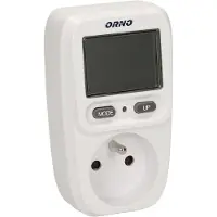 ORNO Stopcontact energiemeter met penaarde - Geschikt voor België