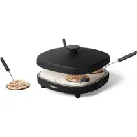 Tristar PZ-9174 Pizza Gourmetset - Family 4 Mini Pizza Oven - Voor 4 personen - Inclusief deegsnijder