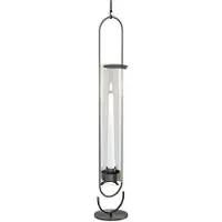 Höfats Kandelaar Oval Candle 55 Zwart Geborsteld