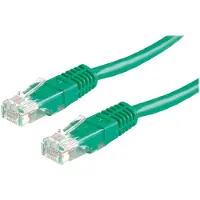 Roline Netwerkkabel | Cat5e U/UTP | 5 meter (100% koper, Groen)