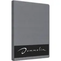 Dommelin Topper Hoeslaken 10-14 cm Zink (Satijn 600TC)-100 x 210 cm