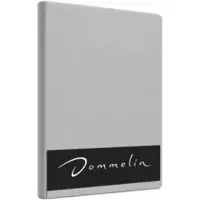 Dommelin Topper Hoeslaken 10-14 cm Zilver (Satijn 300TC)-80 x 220 cm