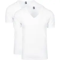 Alan red T-Shirt 2 pack NOV Extra Diepe V-Hals Stretch