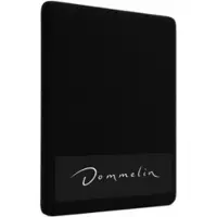 Dommelin Hoeslaken Zwart (Percal 200TC)-160 x 200 cm
