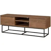 Norda Design Tv-meubel 2 vakken en 2 laden walnoot decor l140 cm rodez